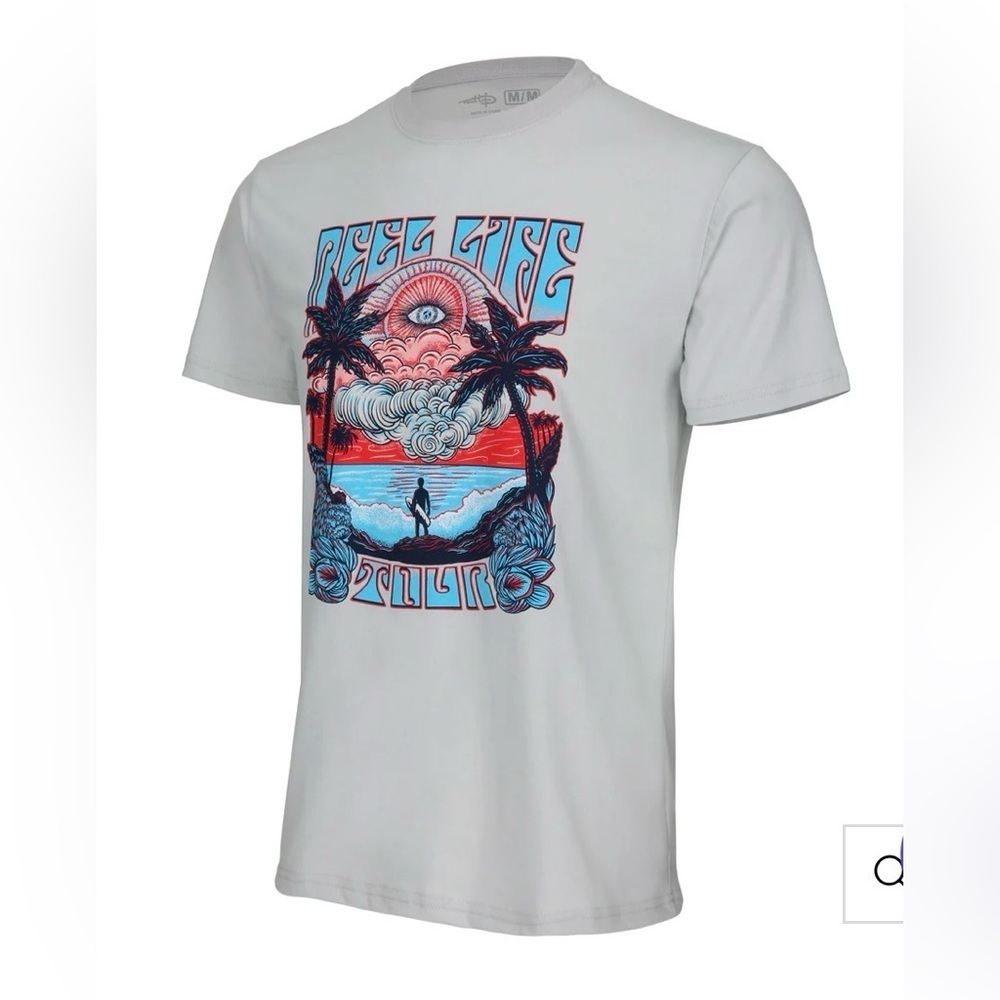 REEL LIFE ESSENTIAL GRAPHIC T-SHIRT L